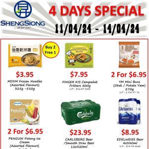 Sheng Siong 4 Days Promotion (11-14 Apr 2024)