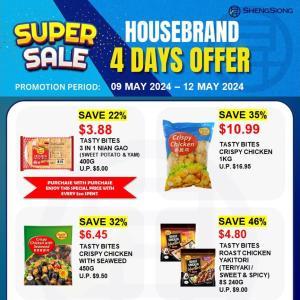 Sheng Siong Housebrand 4 Days Promotion (9-12 May 2024)