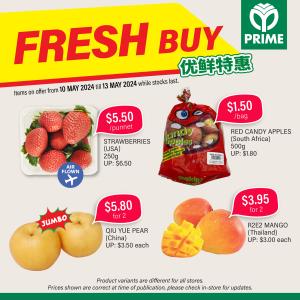 Prime Supermarket Fresh Buy Promotion (10-13 May 2024)