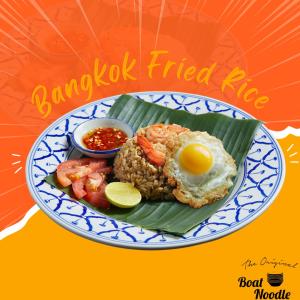 Savor Authentic Bangkok Fried Rice at Boat Noodle - Available Now!