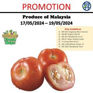 Sheng Siong Fresh Items Promotion: Vegetable Deals from 17-19 May 2024