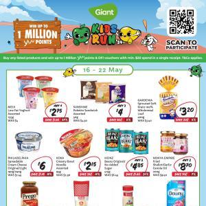 Giant Promotion: Kids Run Deals from 16-22 May 2024