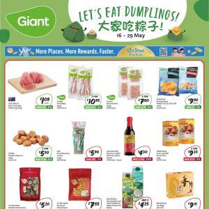Giant Dumpling Festival Promotion from 16-22 May 2024
