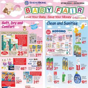 Sheng Siong Promotion: Baby Fair from 7-20 June 2024