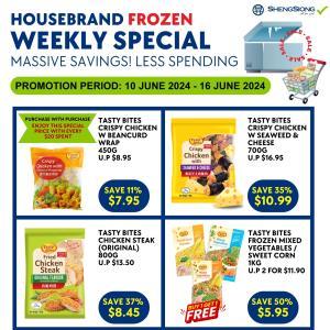 Sheng Siong Weekly Promotion: Housebrand Frozen Deals from 10-16 June 2024