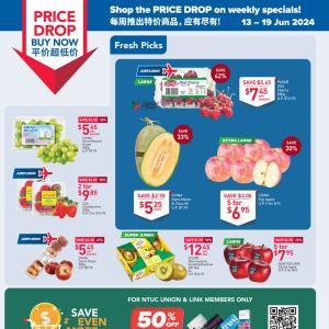 NTUC FairPrice Promotion: Fresh Buys Deals from 13-19 June 2024